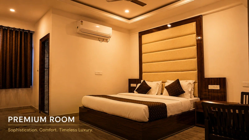Premium Room at Hotel The Black Gold, a hotel near Panjab University (PU) Chandigarh